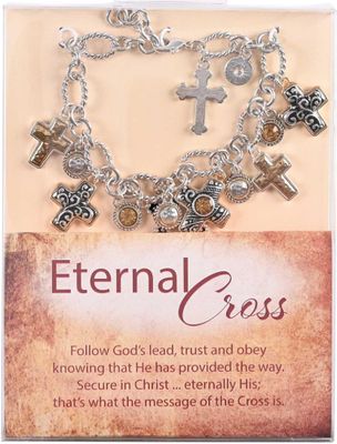 Bracelet Eternal Cross Multi 2-Tone Cross