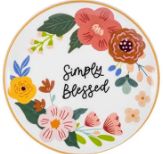 Simply Blessed Trinket Dish