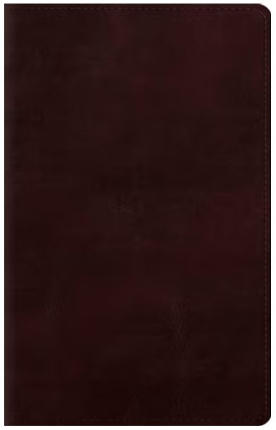 ESV Giant Print Personal Size Bible, Red Letter Trutone, Mahogany