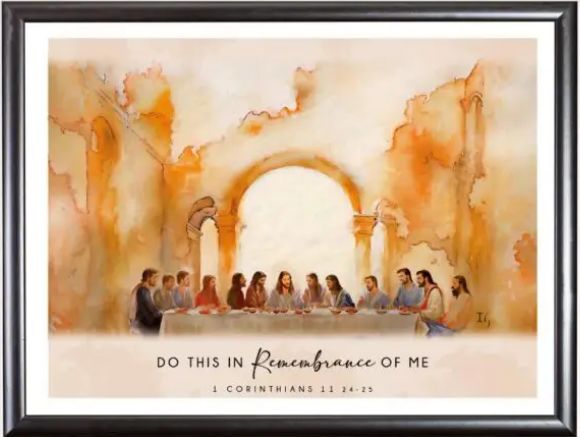 The Last Supper Framed Interactive Wall Art