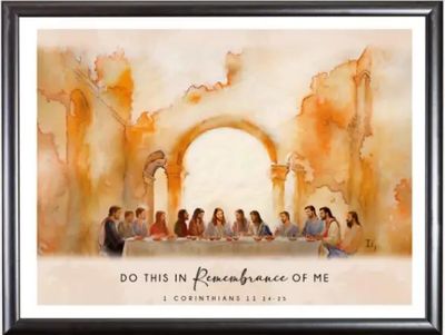 The Last Supper Framed Interactive Wall Art