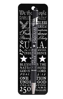 We The People Pen &amp; Bookmark