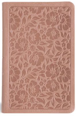 KJV Personal Size Bible, Rose Gold Leathertouch