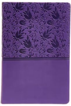 KJV Super Giant Print Reference Bible, Purple Leathertouch, Indexed