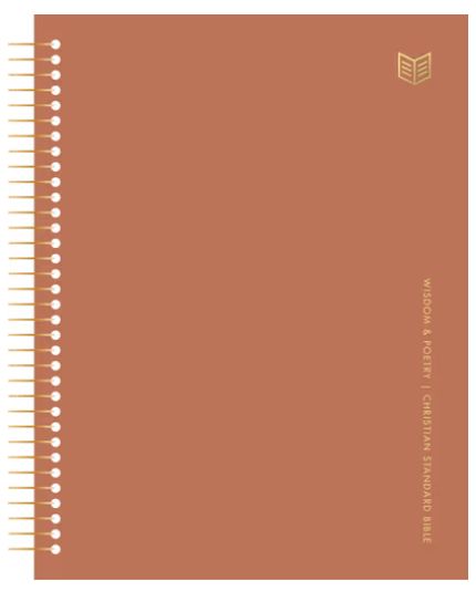 Wisdom &amp; Poetry Spiral: CSB Notetaking Bible