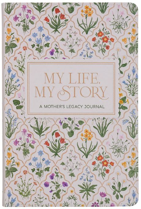My Life, My Story Prompted Journal Faux Leather