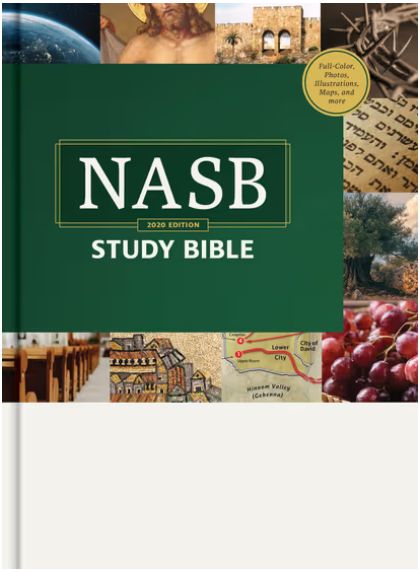 NASB Study Bible Hardcover