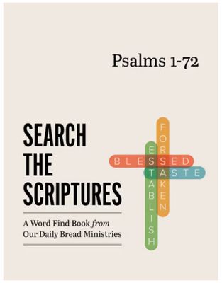 Psalms 1-72: A Word Find Book from Our Daily Bread Ministries