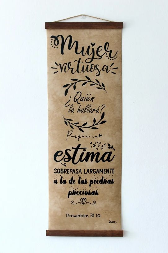 Mujer Virtuosa Pergaminos Bíblicos