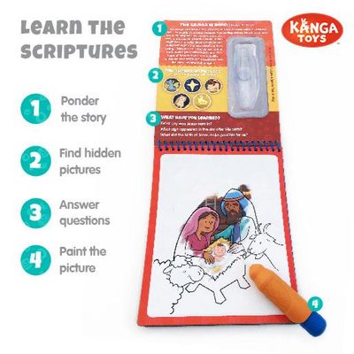 Aqua Brush: Old Testament #2 (Reusable Travel Activity)