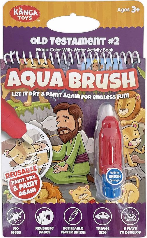 Aqua Brush: Old Testament #2 (Reusable Travel Activity)