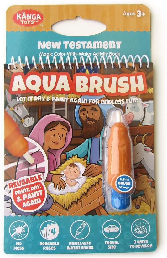 Aqua Brush: New Testament #1 (Reusable Travel Activity)
