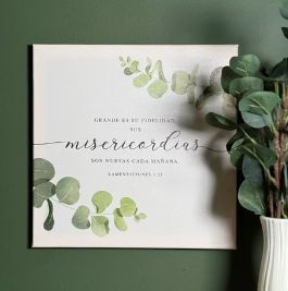 Cuadro canva | Misericordias nuevas