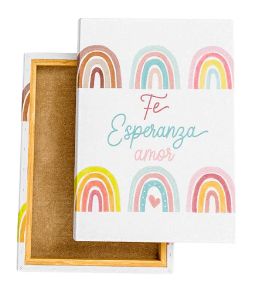 Mini Canvas | Fe, Esperanza y Amor