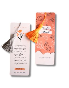 Marcadores con Borla | Mujer Virtuosa