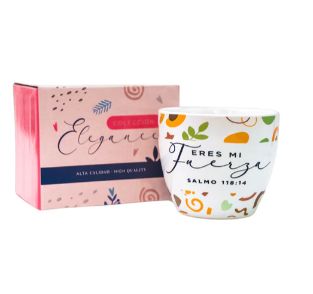 Taza Elegance | Eres Mi Fuerza