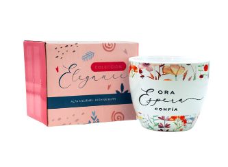 Taza Elegance | Ora. Espera. Confía.