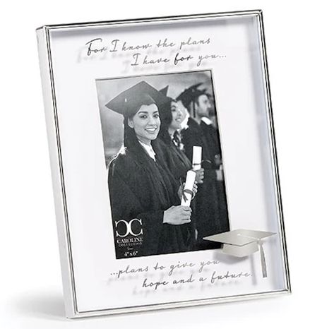 8.5"h graduation floating frame 4x6 caroline collection