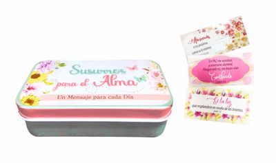 Susurros Para El Alma: Cajita Metálica de Promesas 50