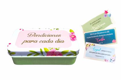 Bendiciones Para Cada Día: Cajita Metálica de Promesas 50