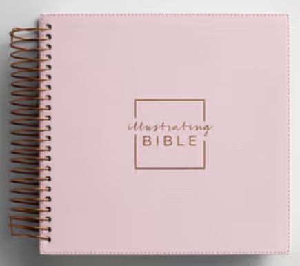 NIV Pink, Spiral-Bound Illustrating Bible