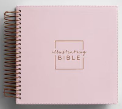 NIV Pink, Spiral-Bound Illustrating Bible