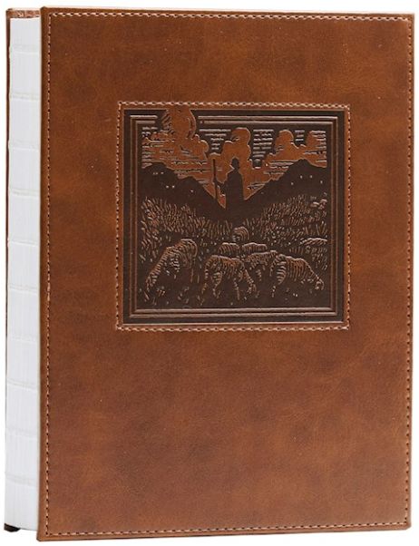 NKJV New Testament Brown Tracing Edition