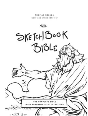 The Sketchbook Bible NKJV Teal