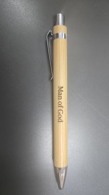 Man of God Joshua 1:9 Bamboo Pen