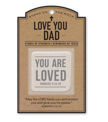 Stonecard You Are Loved Dad