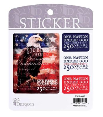 Sticker Eagle Celebrating 250 Years