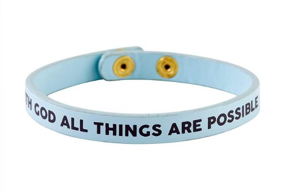 All Things Possible Snap Bracelet