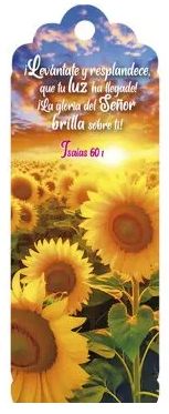 Girasoles – Separador mujer / Woman bookmark – Sunflowers