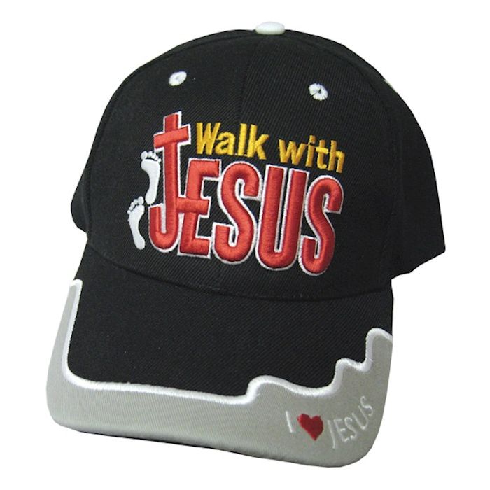 Walk With Jesus-Black