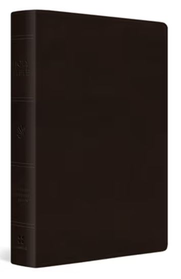 ESV Giant Print Thinline Bible, Red Letter Trutone, Deep Brown