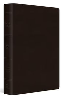 ESV Giant Print Thinline Bible, Red Letter Trutone, Deep Brown