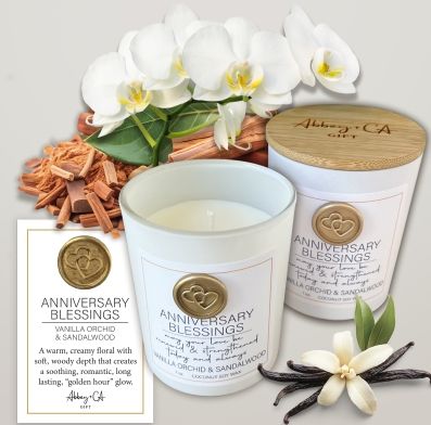 Anniversary Blessings Scented Candles