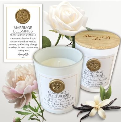 Marriage Blessings Scented Candles