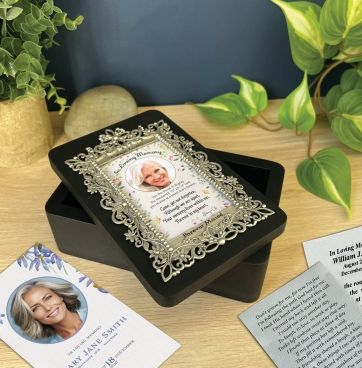 Funeral Card Box