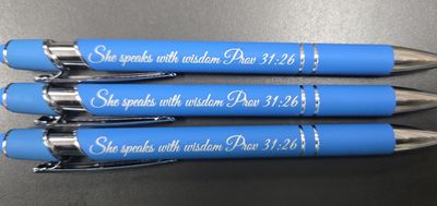 She Speaks With Wisdom Prov 31:26 Pen