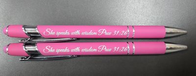She Speaks With Wisdom Prov 31:26 Pen