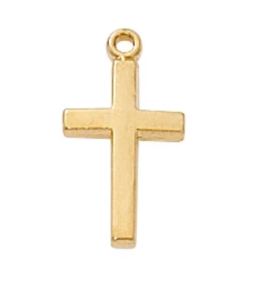 13" CH Gld/SS BABY CROSS