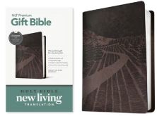 Premium Gift Bible NLT, Filament Enabled Leatherlike, Starlight Path Brown, Red Letter