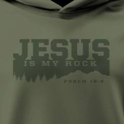 Jesus Is My Rock Hoodie