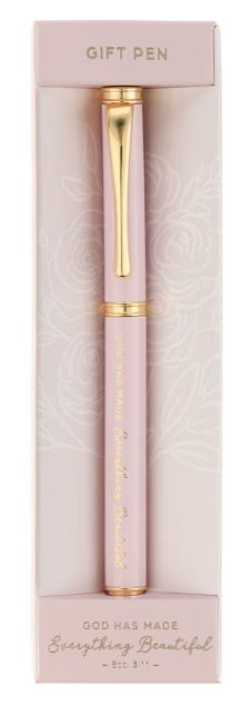 Everything Beautiful Blush And Taupe Pen