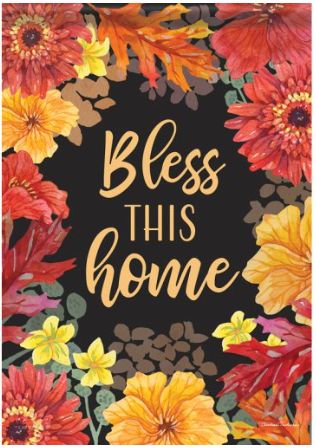 Bless This Home Garden Flag