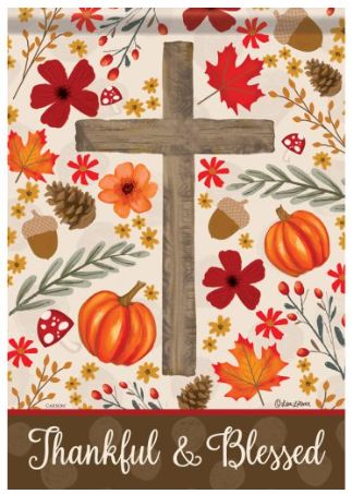 Autumn Blessings Garden Flags