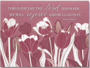 This Is the Day the Wood Wall Plaque