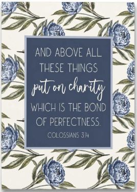 And Above All These, Wood Wall Plaque