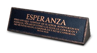 Esperanza Isaias 40:31 Plaque